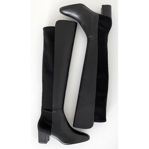 Stuart Weitzman Gillian 60 Over The Knee Leather Boot Size 38.5 / US 8 - Picture 8 of 12